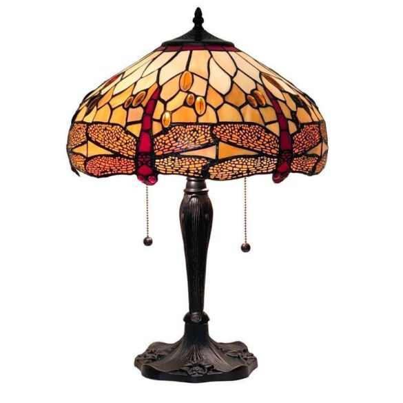 Filamentled Dragonfly L Tiffany asztali lámpa FIL5LL-11019023