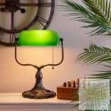 Filamentled Tiffany G bankár lámpa FIL5LL-1144GR