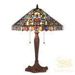 Filamentled King Tiffany asztali lámpa FIL5LL-1206