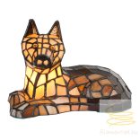 Filamentled Dog Tiffany asztali lámpa FIL5LL-1215