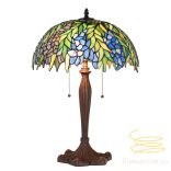 Filamentled Blue Flower Tiffany asztali lámpa FIL5LL-1216