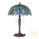 Filamentled Blue Flower Tiffany asztali lámpa FIL5LL-1216