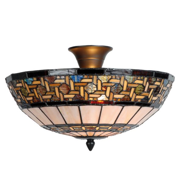 Filamentled Stretford Tiffany mennyezeti lámpa FIL5LL-5604