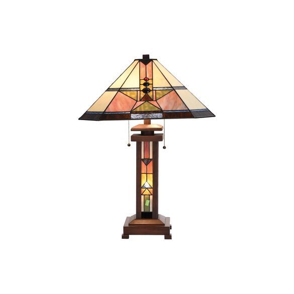 Filamentled Malpas Tiffany asztali lámpa FIL5LL-5781