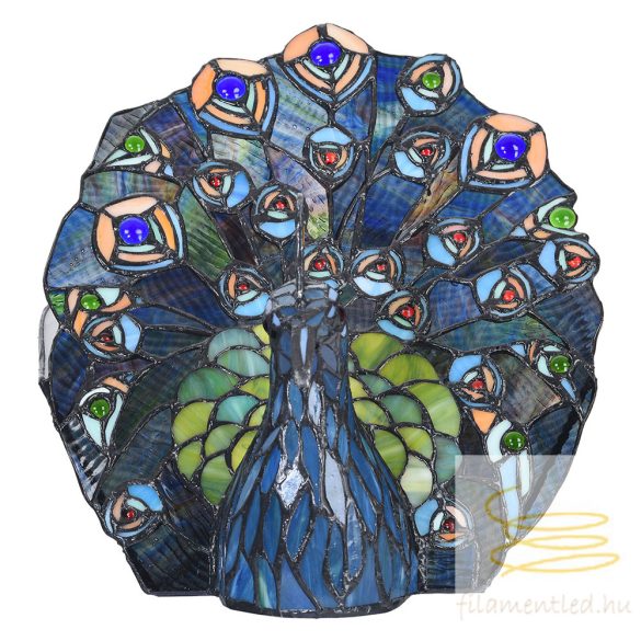 Filamentled PeacockTiffany asztali lámpa FIL5LL-6044