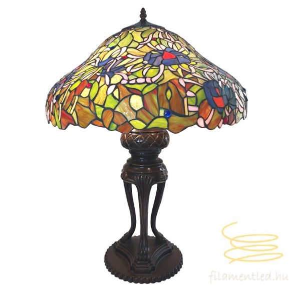 Filamentled Flower Tiffany asztali lámpa FIL5LL-6055