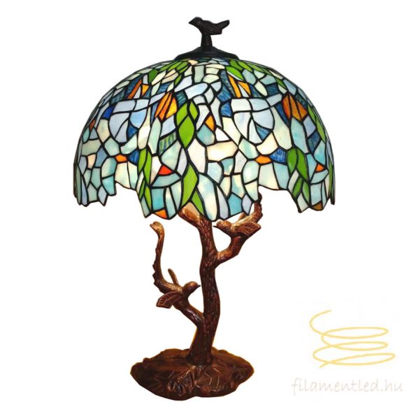 Filamentled Bird Tree Tiffany asztali lámpa FIL5LL-6115