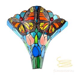 Filamentled Butterfly Blue Tiffany fali lámpa FIL5LL-6137