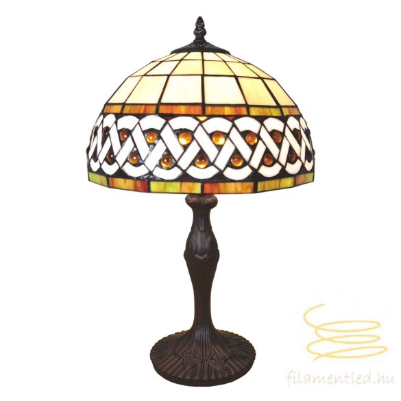 Filamentled Ettrick Tiffany asztali lámpa FIL5LL-6153