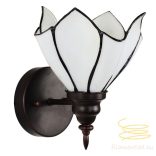 Filamentled White Flower Tiffany fali lámpa FIL5LL-6187