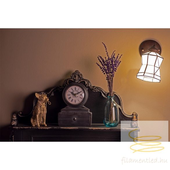 Filamentled Thunder Tiffany fali lámpa FIL5LL-6204