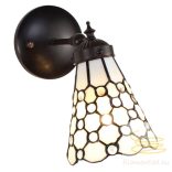 Filamentled Dotty White Tiffany fali lámpa FIL5LL-6207