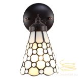 Filamentled Dotty White Tiffany fali lámpa FIL5LL-6207