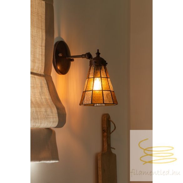 Filamentled Dark Sunflower Tiffany fali lámpa FIL5LL-6209