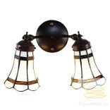 Filamentled Bright Winter Double Tiffany fali lámpa FIL5LL-6212
