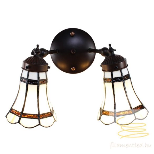 Filamentled Bright Winter Double Tiffany fali lámpa FIL5LL-6212