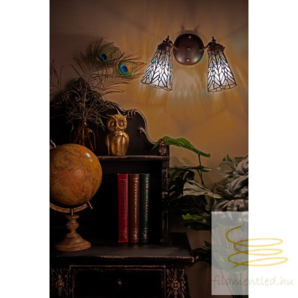 Filamentled Early Morning Double Tiffany fali lámpa FIL5LL-6215