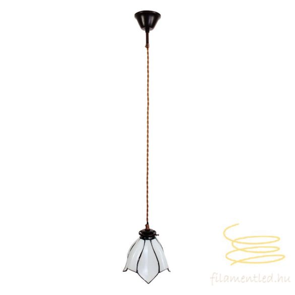 Filamentled White Flower Tiffany függeszték FIL5LL-6223