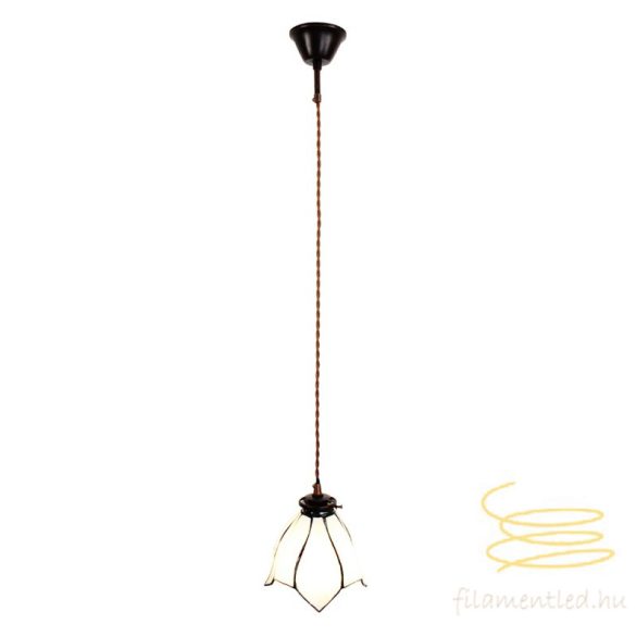 Filamentled White Flower Tiffany függeszték FIL5LL-6223