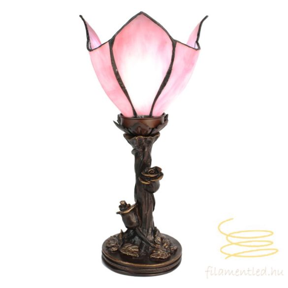 Filamentled Pink Flower Tiffany asztali lámpa FIL5LL-6232