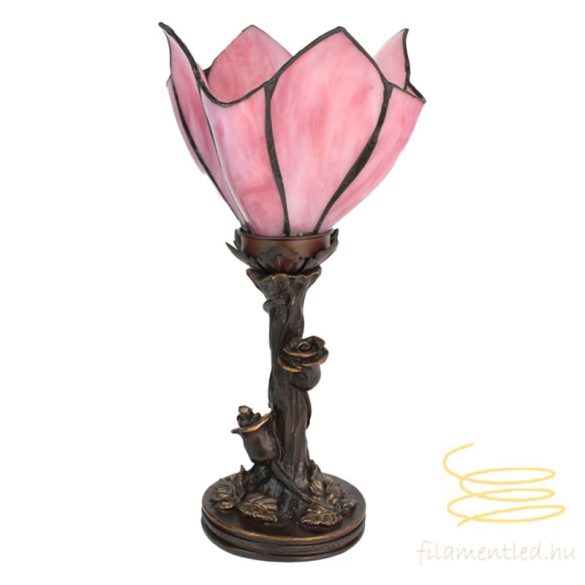 Filamentled Pink Flower Tiffany asztali lámpa FIL5LL-6232