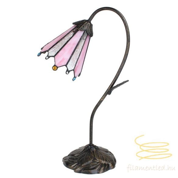 Filamentled Flower Dots Tiffany asztali lámpa FIL5LL-6246