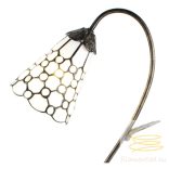 Filamentled Dotty White Tiffany asztali lámpa FIL5LL-6248