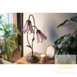 Filamentled Flower Dots Double Tiffany asztali lámpa FIL5LL-6251