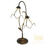 Filamentled White Flower Double Tiffany asztali lámpa FIL5LL-6256