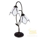 Filamentled White Flower Double Tiffany asztali lámpa FIL5LL-6256