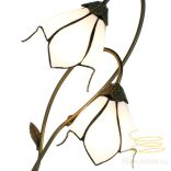 Filamentled White Flower Double Tiffany asztali lámpa FIL5LL-6256
