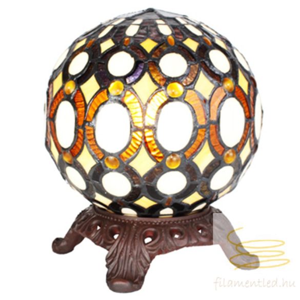 Filamentled Vintage Circles Tiffany asztali lámpa FIL5LL-6268