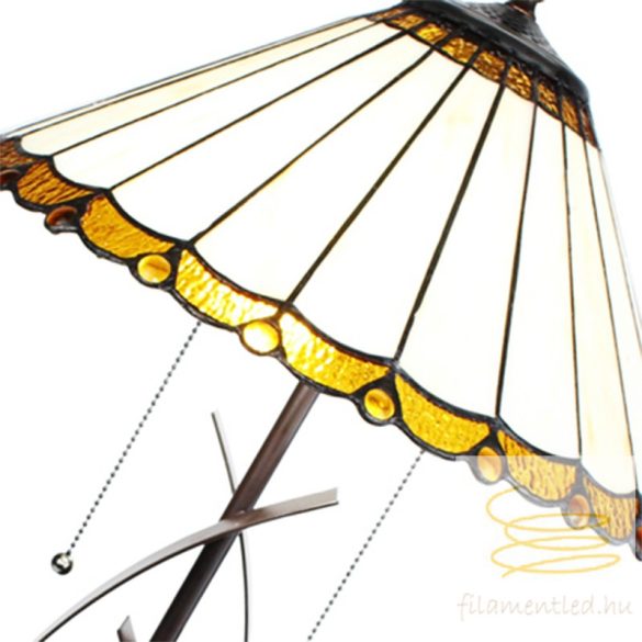 Filamentled Rustic Flower Tiffany asztali lámpa FIL5LL-6282