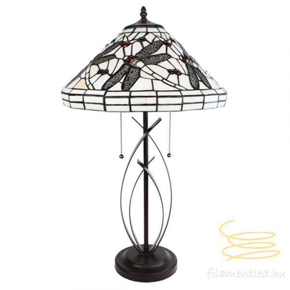 Filamentled Dragonfly White Tiffany asztali lámpa FIL5LL-6287