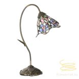 Filamentled Blue Flower Tiffany asztali lámpa FIL5LL-6311