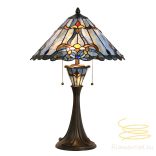 Filamentled Glapwel Tiffany asztali lámpa FIL5LL-6313
