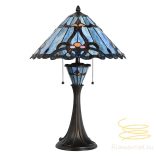 Filamentled Glapwel Tiffany asztali lámpa FIL5LL-6313