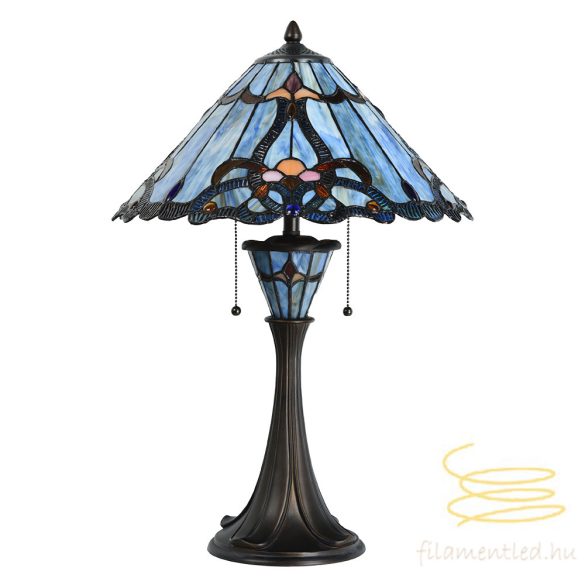 Filamentled Glapwel Tiffany asztali lámpa FIL5LL-6313