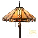 Filamentled Salen Beige Tiffany álló lámpa FIL5LL-6324