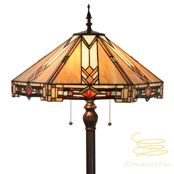 Filamentled Salen Beige Tiffany álló lámpa FIL5LL-6324