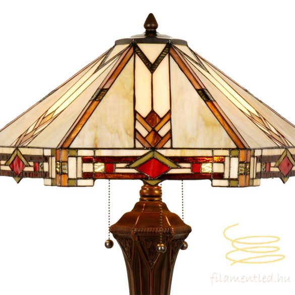 Filamentled Salen Beige Tiffany asztali lámpa FIL5LL-6325