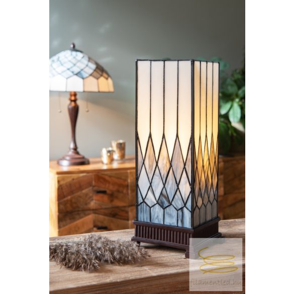 Filamentled Grey S Tiffany asztali lámpa FIL5LL-6332