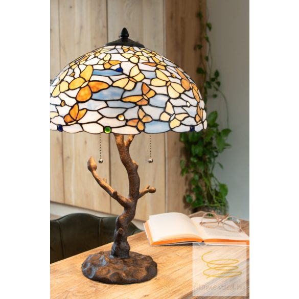 Filamentled Butterfly Tiffany asztali lámpa FIL5LL-6344
