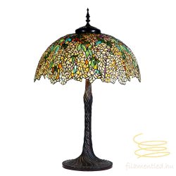 Filamentled Yellow leaf Tiffany asztali lámpa FIL5LL-6348