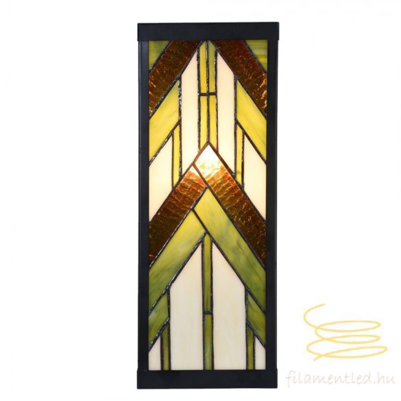 Filamentled Rustburg Tiffany fali lámpa FIL5LL-6361
