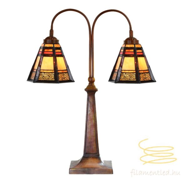 Filamentled Aberporth Tiffany asztali lámpa FIL5LL-6366