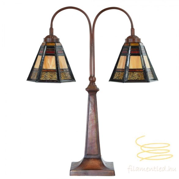 Filamentled Aberporth Tiffany asztali lámpa FIL5LL-6366