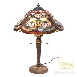 Filamentled Glapwel Tiffany asztali lámpa FIL5LL-7808