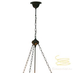 Ophanging tiffanykappen met 3 oogjes 100 cm E27/max 3x60W