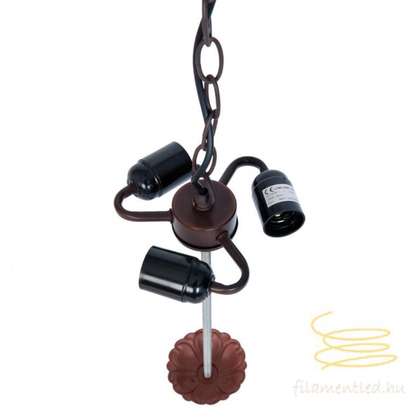 Lamp suspension 16x16x95 cm E27/max 3x60W